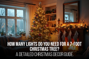 How Many Lights Do You Need For a 7-foot Christmas Tree? A Detailed Christmas Decor Guide. 