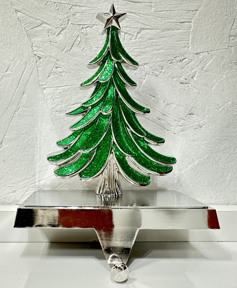 Stocking Holder - Green Tree