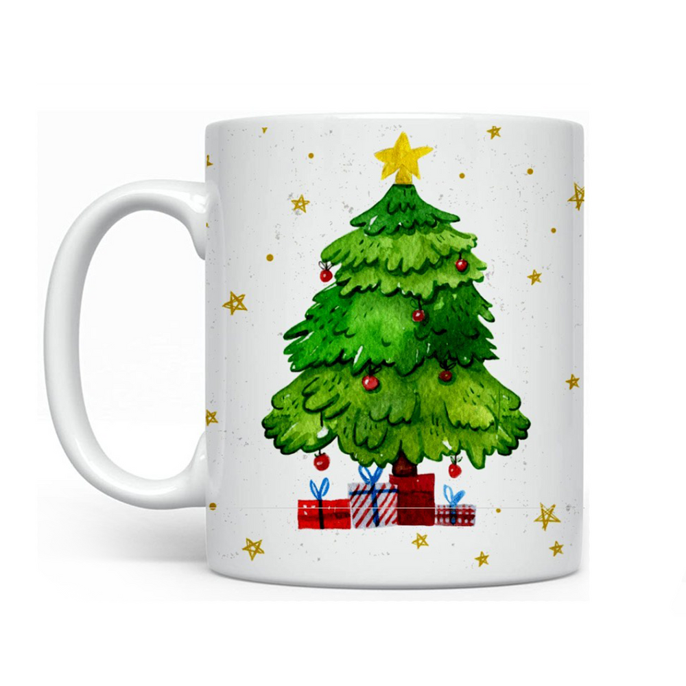 15Oz Mug - Decked out Christmas Tree