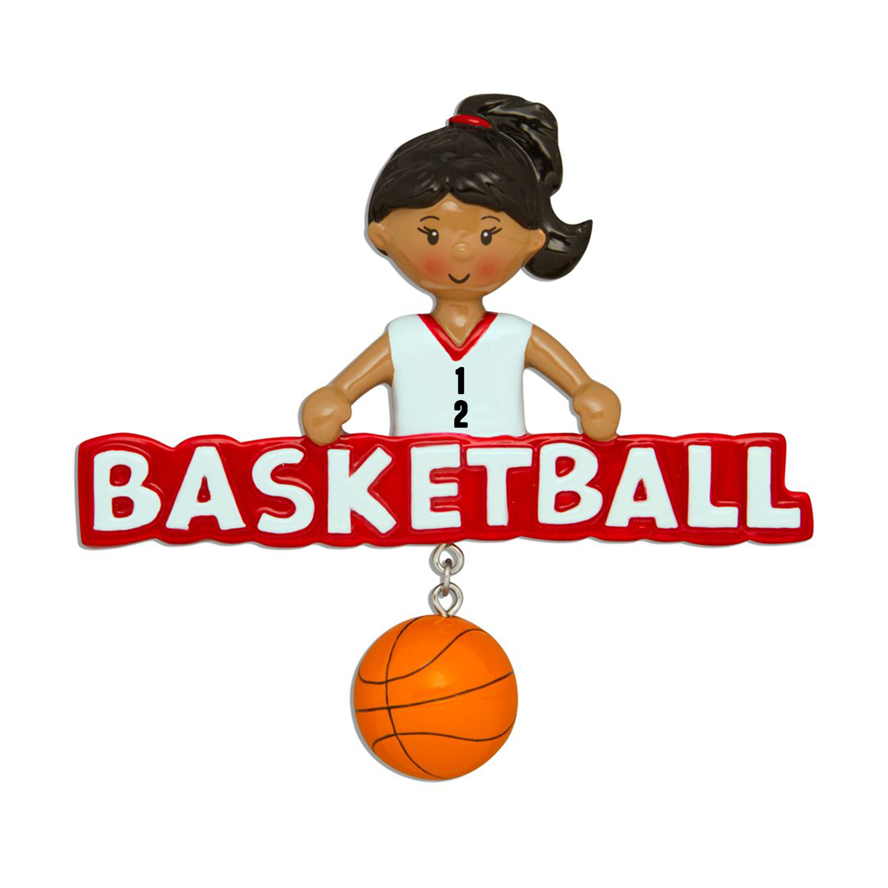 BASKETBALL Girl - Red Gear - Ball (7483284717742)