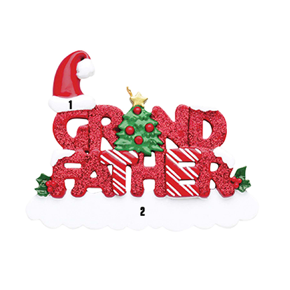 Santa'Ville-GRANDFATHER - Red Glitter (7451242823854)