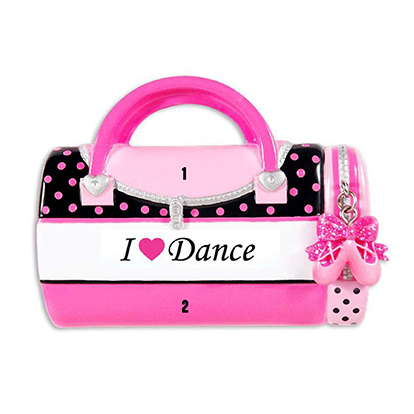 I Love Dance - Pink Bag (7471026536622)